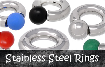 Stainless Steel Monster Rings and Tribal Rings