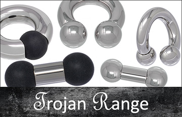 Trojan Ball Closure Rings and Barbells