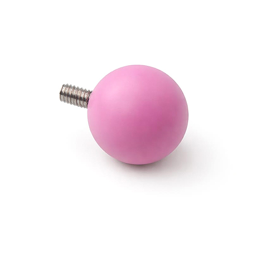 16mm Pink Ball for Pink Rose Mega Mini Monster Ring 8mm gauge