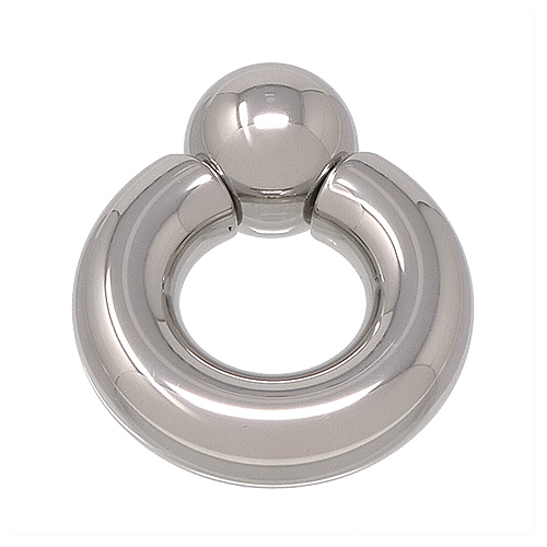 Stainless Steel Mini Monster Ring 7mm gauge