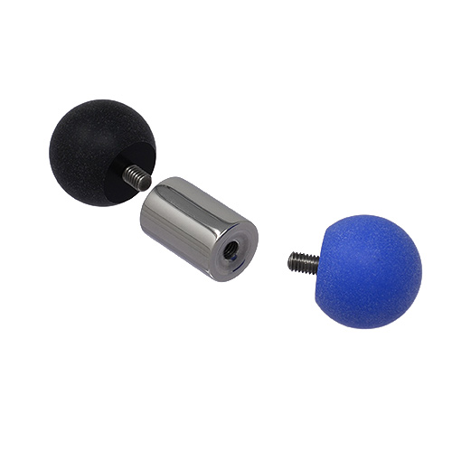 Black and Blue Limited Edition Barbell 10mm gauge