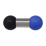 Black and Blue Limited Edition Barbell 10mm gauge