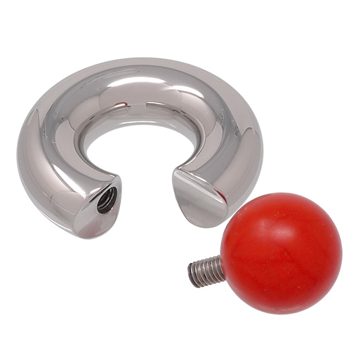 Fireball Mini Monster Ring 8mm gauge