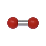 Fireball Barbell Limited Edition 7mm gauge