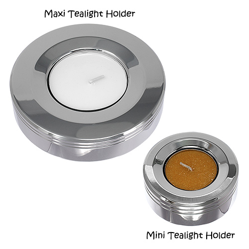 Mini Tealight Holder Grooved
