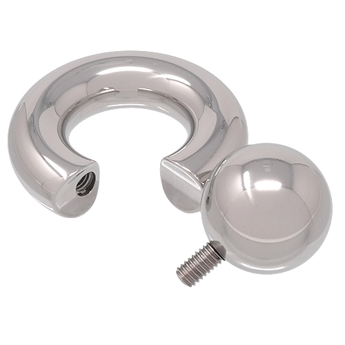 Stainless Steel Monster Ring 10mm gauge
