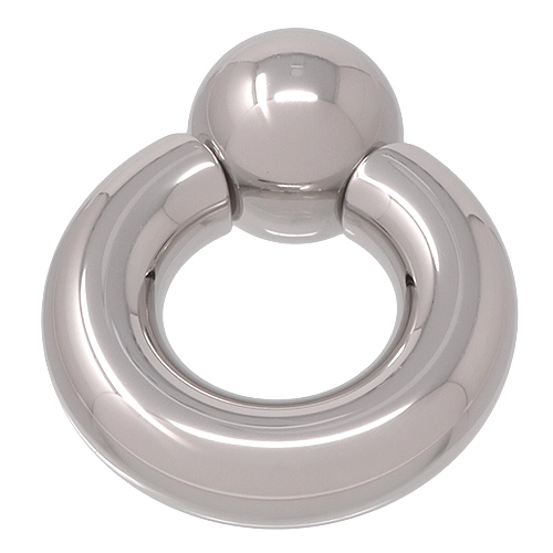 Stainless Steel Monster Ring 10mm gauge