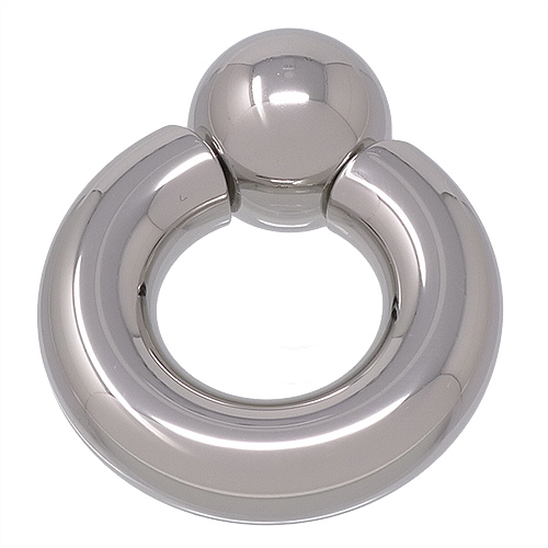 Stainless Steel Monster Ring 8mm gauge