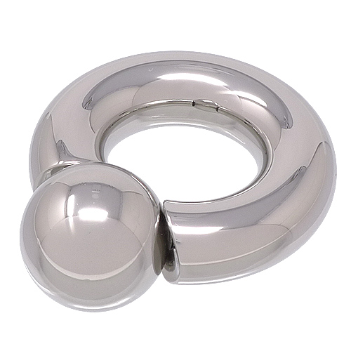 Stainless Steel Monster Ring 8mm gauge