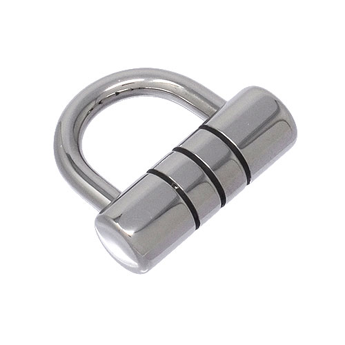 Grooved Padlog 2.4mm gauge hasp