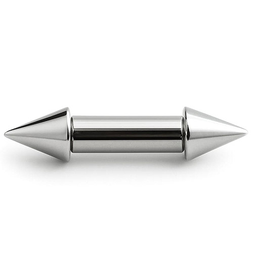 Spiked Barbell 5mm gauge