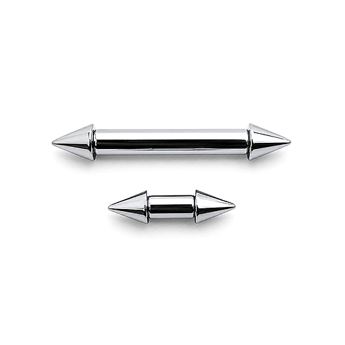 Spiked Barbell 5mm gauge