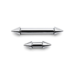 Spiked Barbell 5mm gauge