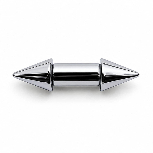 Spiked Barbell 5mm gauge