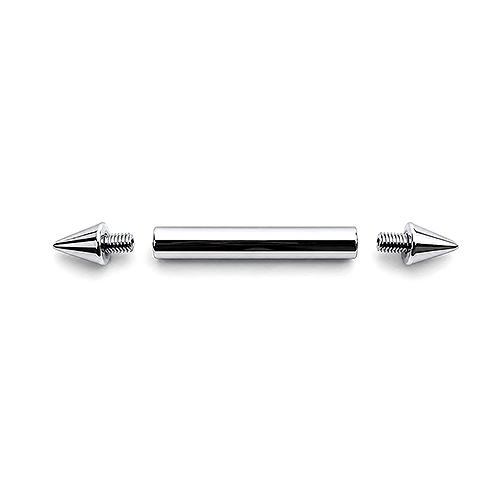 Spiked Barbell 5mm gauge