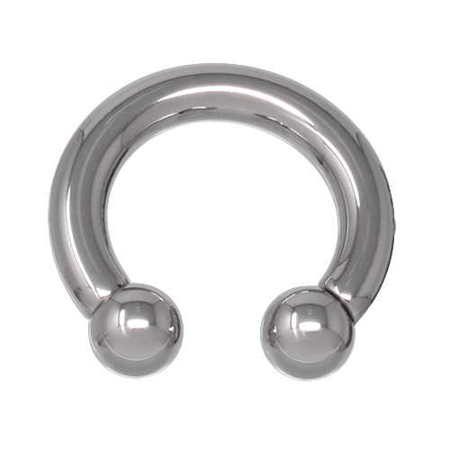 Circular Barbell Stainless Steel<br> 3.2mm gauge