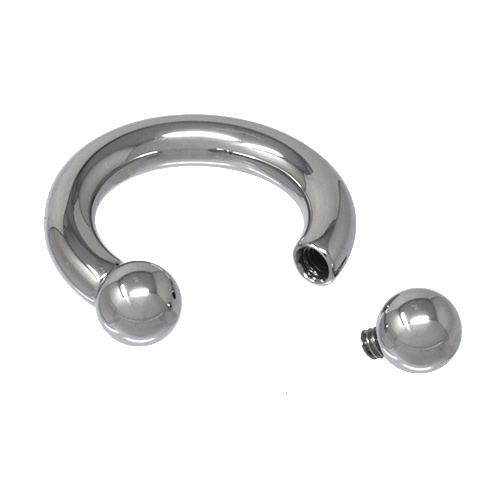 Circular Barbell Stainless Steel<br> 3.2mm gauge