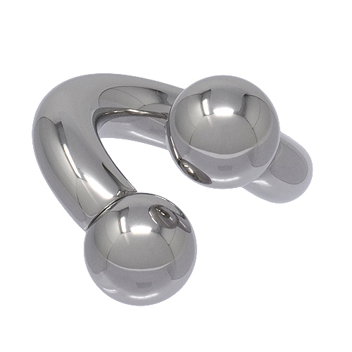 Trojan Spiral Ring 8mm gauge