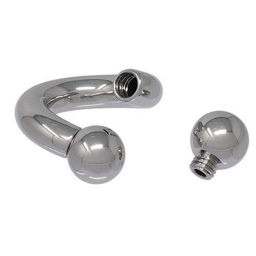 Trojan Spiral Ring 8mm gauge