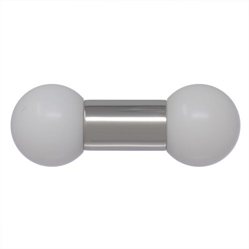 White Lightning Limited Edition Barbell 10mm gauge