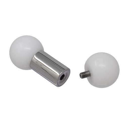 White Lightning Limited Edition Barbell 10mm gauge