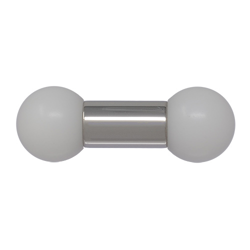 White Lightning Limited Edition Barbell 8mm gauge