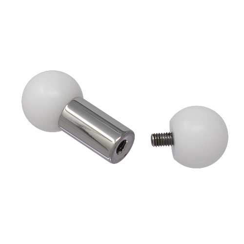 White Lightning Limited Edition Barbell 8mm gauge